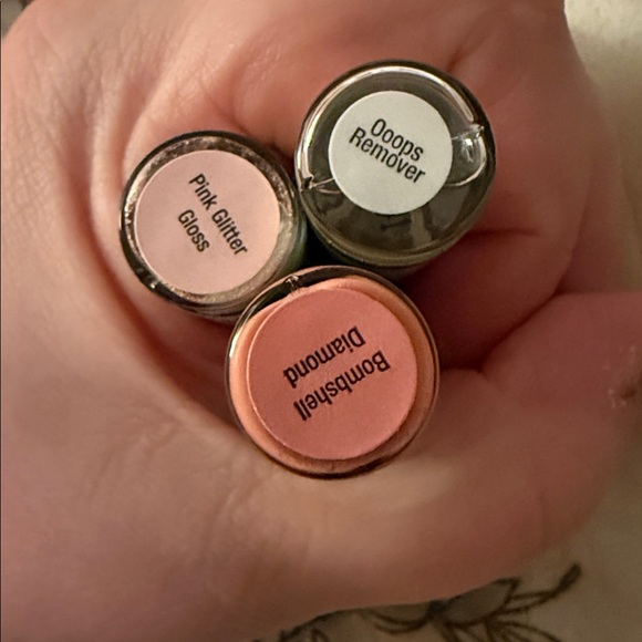 LipSense Other - Bombshell Diamond and Pink Glitter Gloss with remover